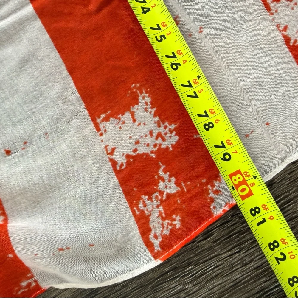 American Flag Scarf Pasmina Or Wall Decor